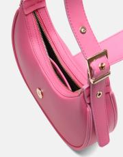 r1246 sarya özel kilit mekanizmalı kadın omuz çantası fuşya 4