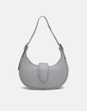 r1246 sarya özel kilit mekanizmalı kadın omuz çantası gri