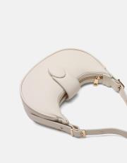 r1246 sarya özel kilit mekanizmalı kadın omuz çantası krem 3