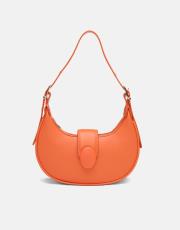 r1246 sarya özel kilit mekanizmalı kadın omuz çantası turuncu