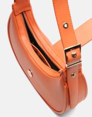 r1246 sarya özel kilit mekanizmalı kadın omuz çantası turuncu 4