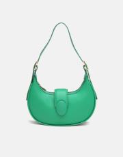 r1246 sarya özel kilit mekanizmalı kadın omuz çantası yeşil