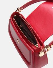 r1279 velma toka detaylı uzun askılı el çantası kırmızı 4