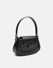 r1279 velma toka detaylı uzun askılı el çantası siyah 2