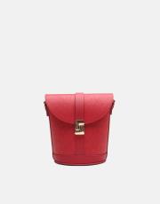 r1280 aventra zincir askılı kova çanta kırmızı