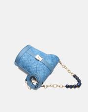 r1280 aventra zincir askılı kova çanta mavi 3