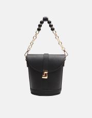 r1280 aventra zincir askılı kova çanta siyah
