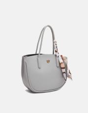 r1267 nisa eşarplı kadın çantası gri 2