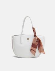 r1267 nisa eşarplı kadın çantası beyaz