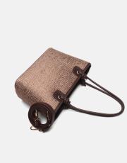 r1282 nimra hasır kadın çantası kahve 2