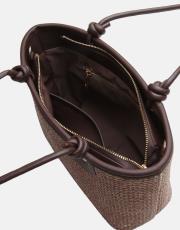 r1282 nimra hasır kadın çantası kahve 3