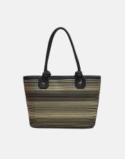 r1282-1 lorin hasır kadın çantası altın