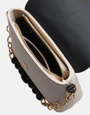 r1265 nuvia kadın çantası siyah-krem 4