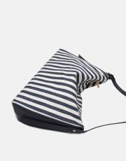 r1287 stria kadın çantası lacivert 3