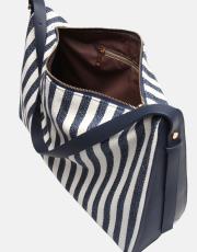 r1287 stria kadın çantası lacivert 4