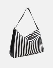 r1287 stria kadın çantası siyah 2