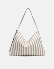 r1287 stria kadın çantası vizon