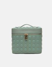 r1182 luxe mirror 3 lü makyaj çantası seti mint yeşili 3