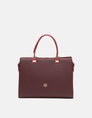 r1151-1 zevra kadın çantası  bordo