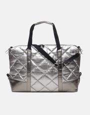 r1264 nova quilted kadın çantası platin