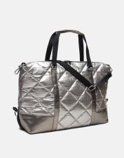 r1264 nova quilted kadın çantası platin 2