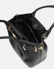 r1306 lioren zamansız formda şık el çantası siyah 4