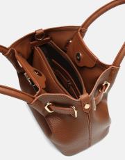 r1306 lioren zamansız formda şık el çantası taba 4