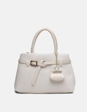 r1303 noir elegance tote kadın çantası krem