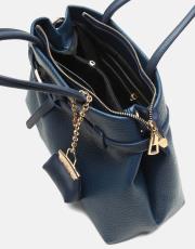 r1303 noir elegance tote kadın çantası lacivert 4