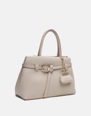 r1303 noir elegance tote kadın çantası vizon 2