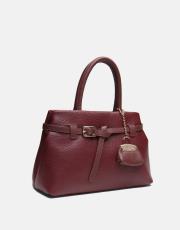 r1303 noir elegance tote kadın çantası bordo 2