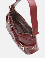 r1308 zarelle kadın çantası bordo 4