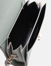 r1031 wanda kapitone desenli inci saplı kadın çantası mint yeşili 5