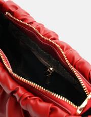 r1063 brenda büzgü detaylı çanta kırmızı 4