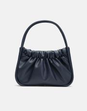 r1063 brenda büzgü detaylı çanta lacivert