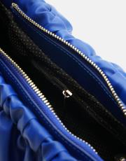 r1063 brenda büzgü detaylı çanta saks mavisi 4