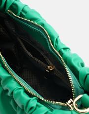 r1063 brenda büzgü detaylı çanta yeşil 4