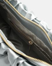 r1063 brenda büzgü detaylı çanta beyaz 4