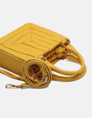 r1036 ohio büzgü ağızlı kadın çantası sarı 3