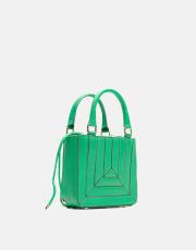 r1036 ohio büzgü ağızlı kadın çantası yeşil 2