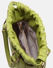 r1036 ohio büzgü ağızlı kadın çantası fıstık yeşili 4