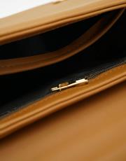 r1110 katty büzgülü hatlara sahip inci saplı deri kadın çanta taba 4