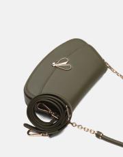 r1184 litva kapaklı kadın çantas haki 3