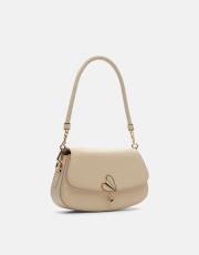 r1184 litva kapaklı kadın çantas krem 2