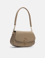 r1184 litva kapaklı kadın çantas vizon 2