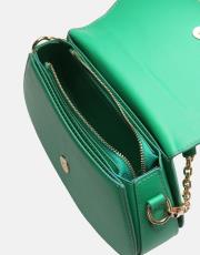 r1184 litva kapaklı kadın çantas yeşil 4